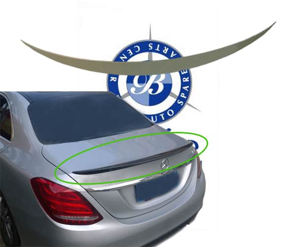 Trunk Spoiler for Mercedes C-Class W205 2015-2018 models, Part Number 2057900100 Trunk Spoiler for Mercedes C-Class W205 2015-2018 models, Part Number 2057900100